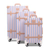 premium hard shell luggage set of 4 complete travel luggage set