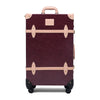 24 inch hard shell luggage trunk medium size structured design