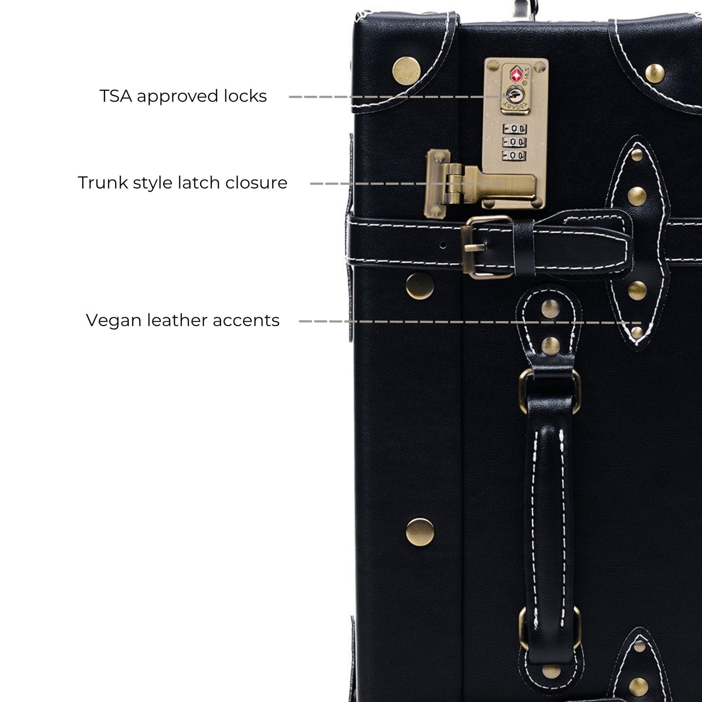 The Noir Trunk Check-In Large
