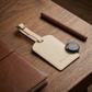 premium leather luggage tag travel identification accessory