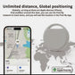 THE TRACKER WILL WORK GLOBALLY , AS LONG AS THERE ARE APPLE DEVICES AROUND THIS ITEM, YOU CAN USE THE FIND MY NETWORK TO TRACK ITEMS, AND YOU WIL SEE THE LOCATION IN THE FIND MY APP