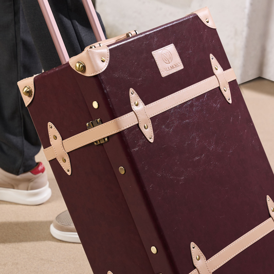 Maroon Check-in Medium