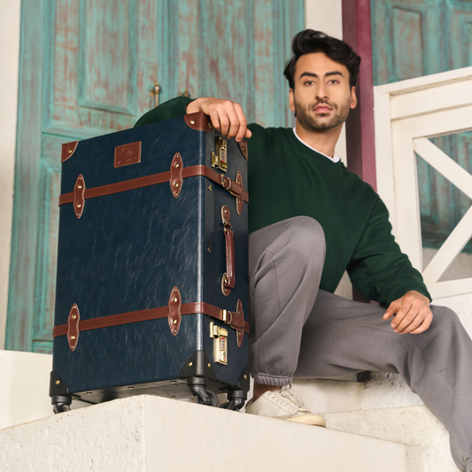 Teal Green Check-in Medium