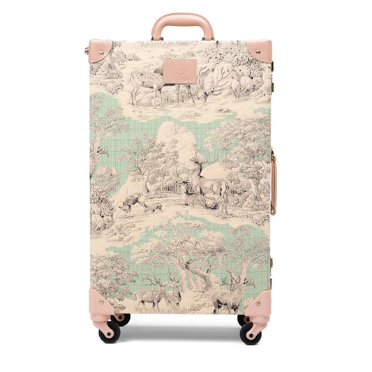 medium check in hard shell luggage 24 inch premium travel design