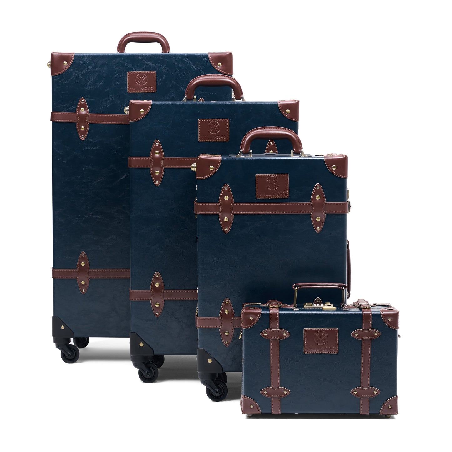 premium hard shell luggage set of 4 complete travel luggage set