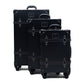 premium hard shell luggage set of 3 travel suitcase collection