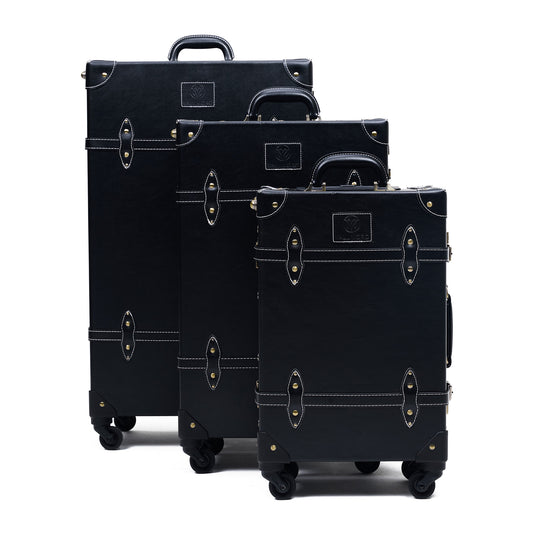 premium hard shell luggage set of 3 travel suitcase collection