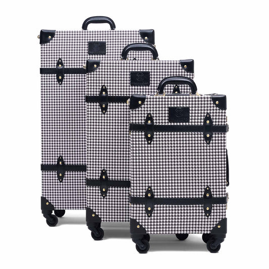 premium hard shell luggage set of 3 travel suitcase collection