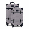 premium hard shell luggage set of 2 travel suitcase combination