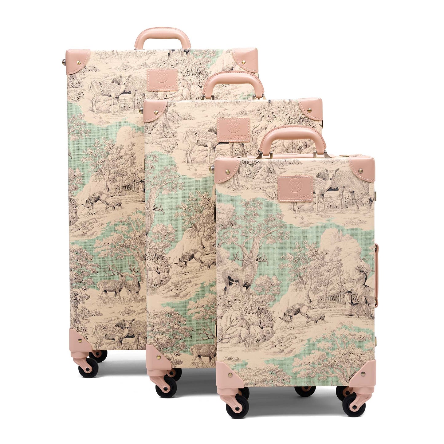 premium hard shell luggage set of 3 travel suitcase collection