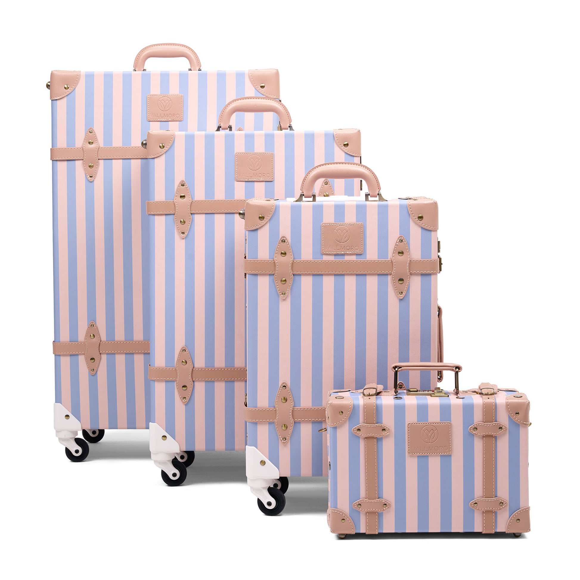 premium hard shell luggage set of 4 complete travel luggage set