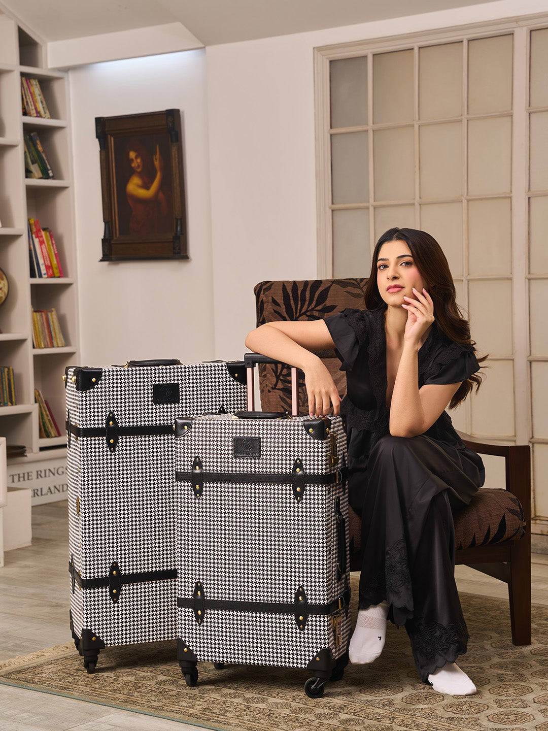 premium hard shell luggage set of 3 travel suitcase collection