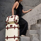 premium hard shell luggage set of 2 travel suitcase combination