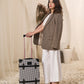 carry-on 20" hard shell luggage long travel suitcase