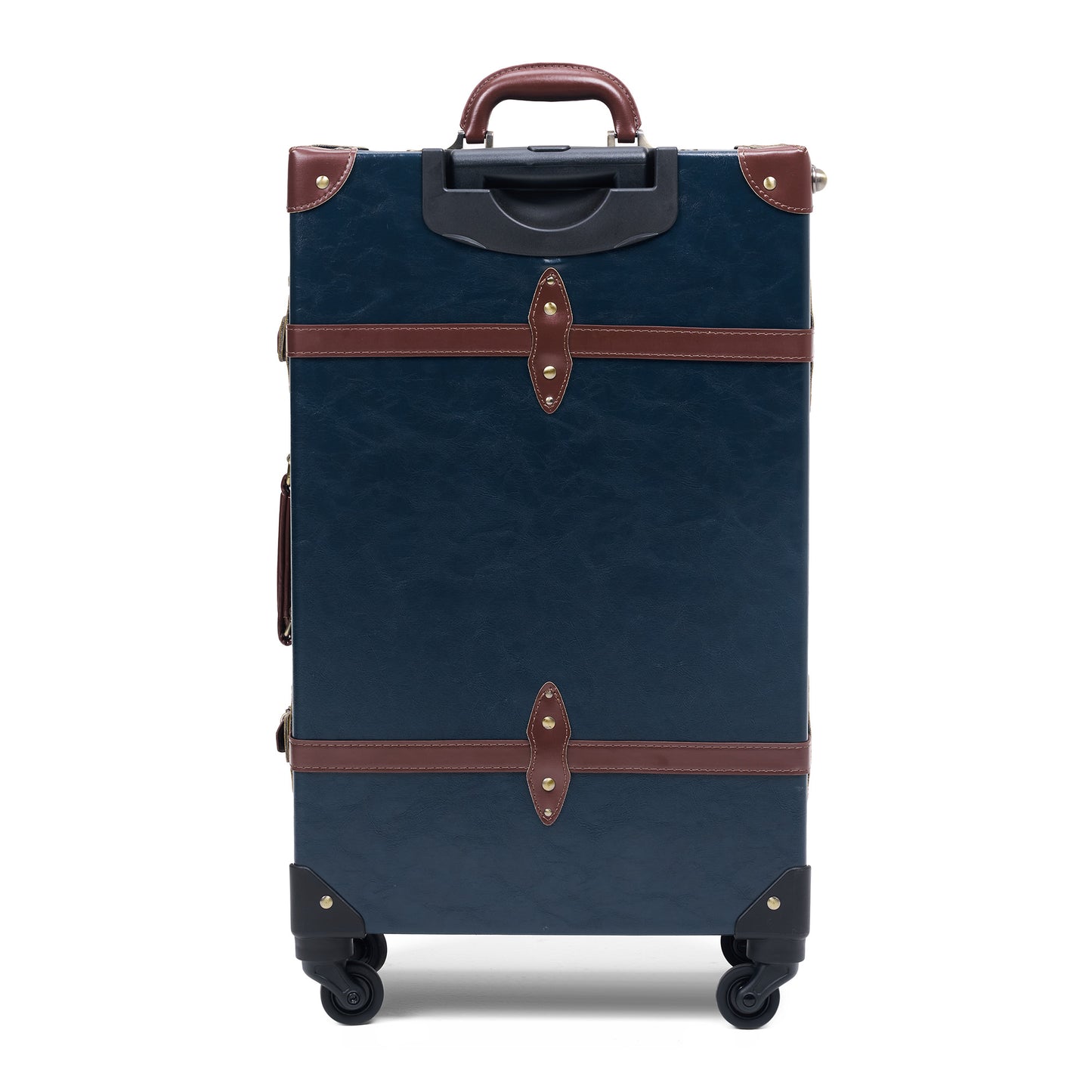 24 inch hard shell luggage trunk medium size structured design