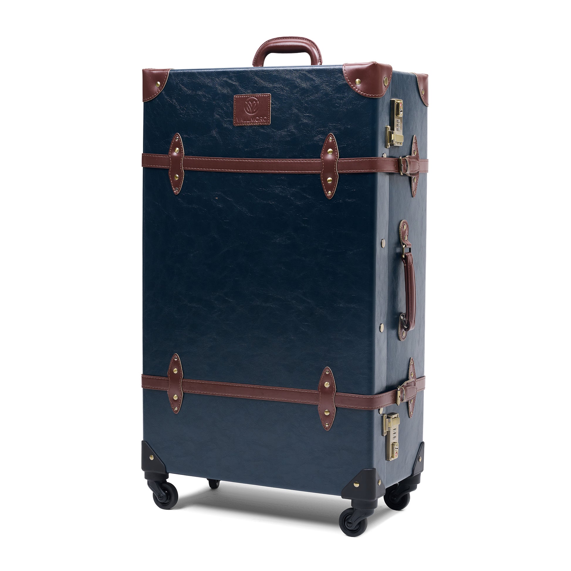 large 28 inch hard shell luggage trunk extended travel capacity design