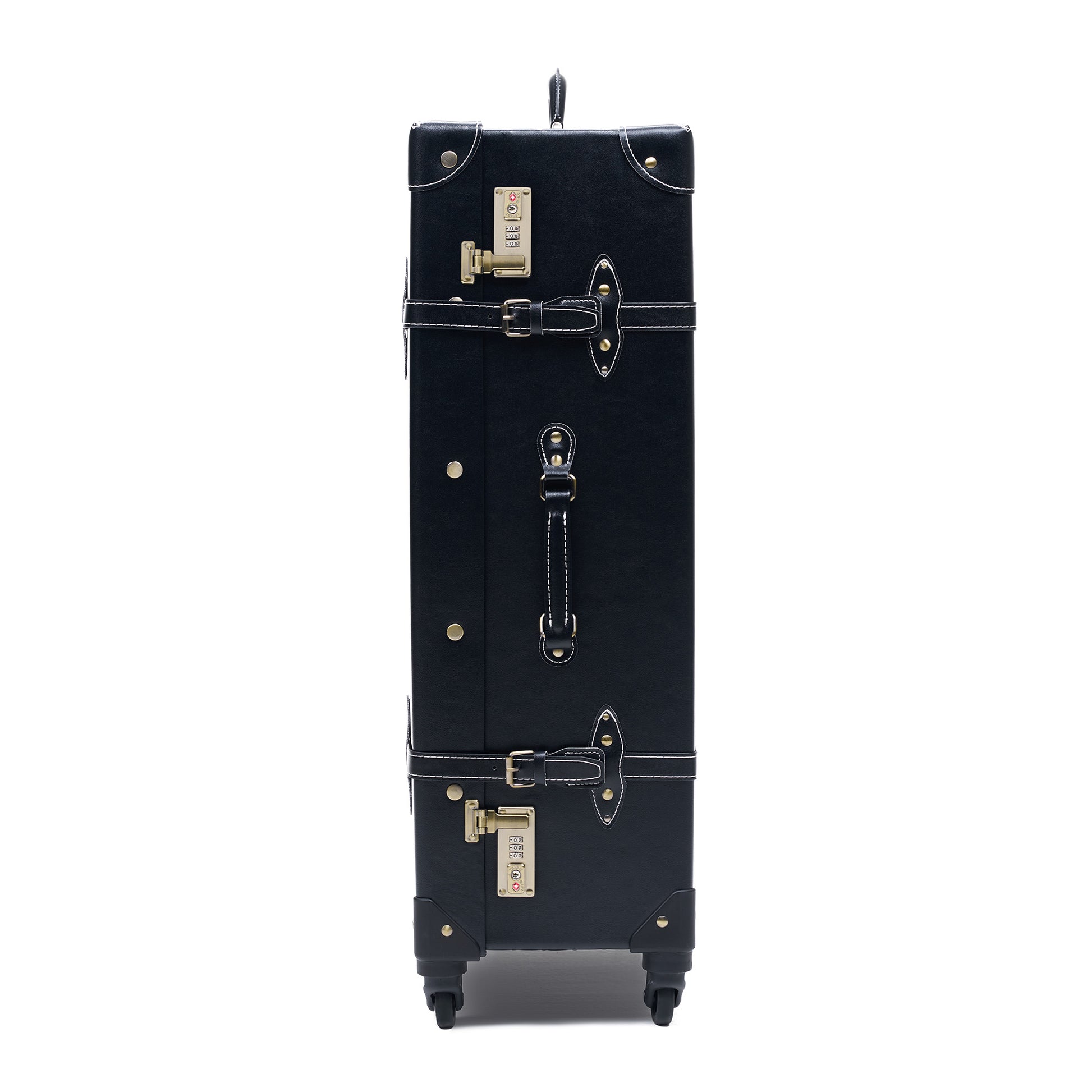 28"large luggage smooth wheels hard shell durable travel movement