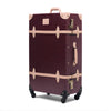 28" large hard shell luggage side view durable long travel structured build