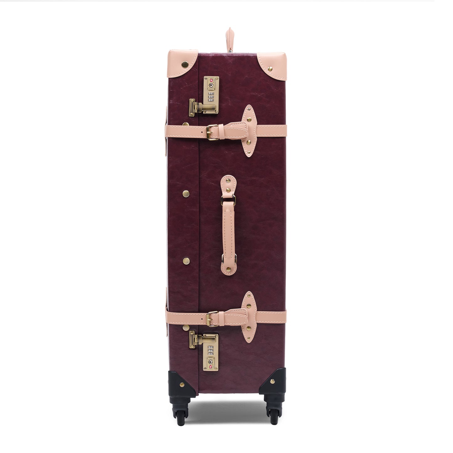 28" large luggage smooth wheels hard shell durable travel movement
