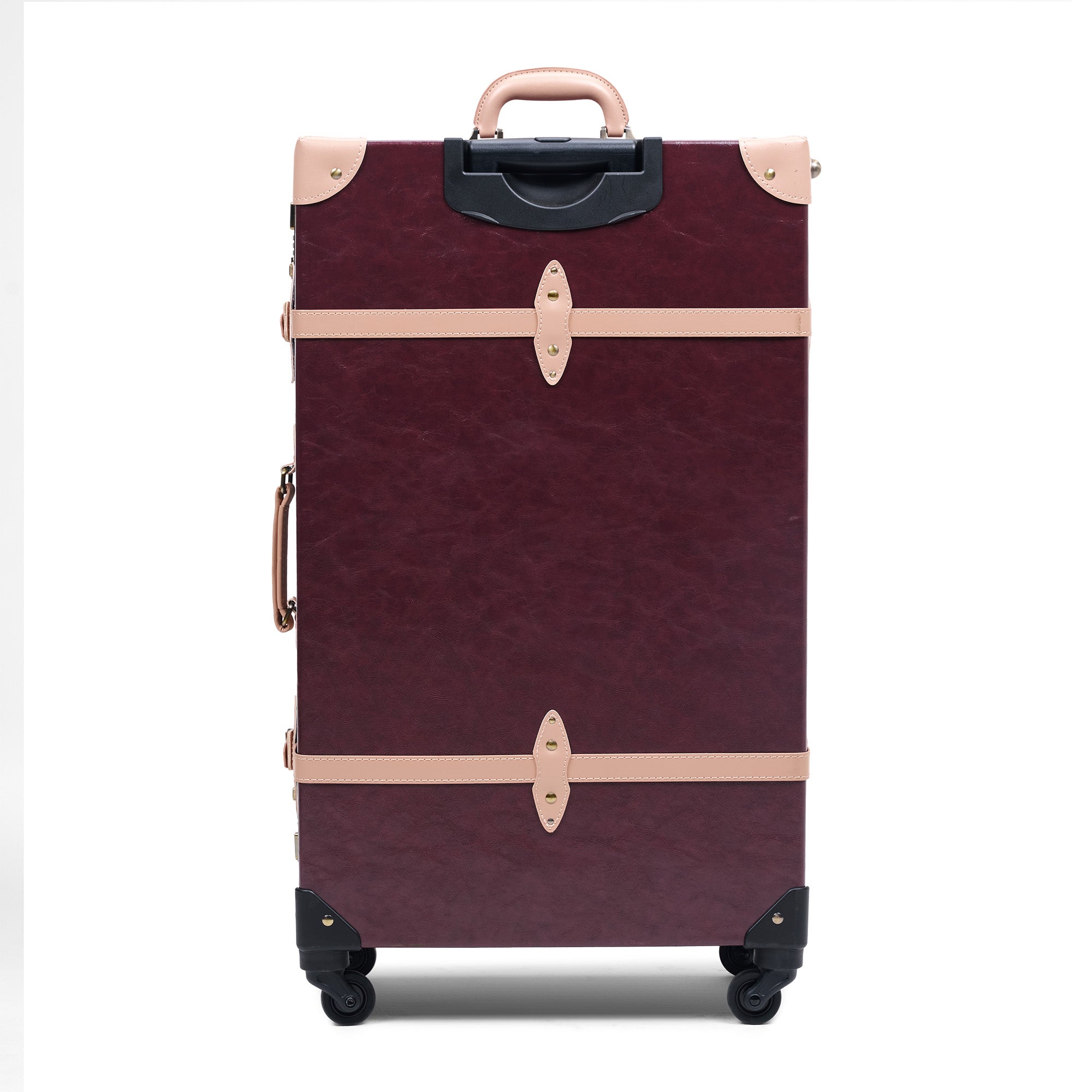large 28 inch hard shell luggage trunk extended travel capacity design