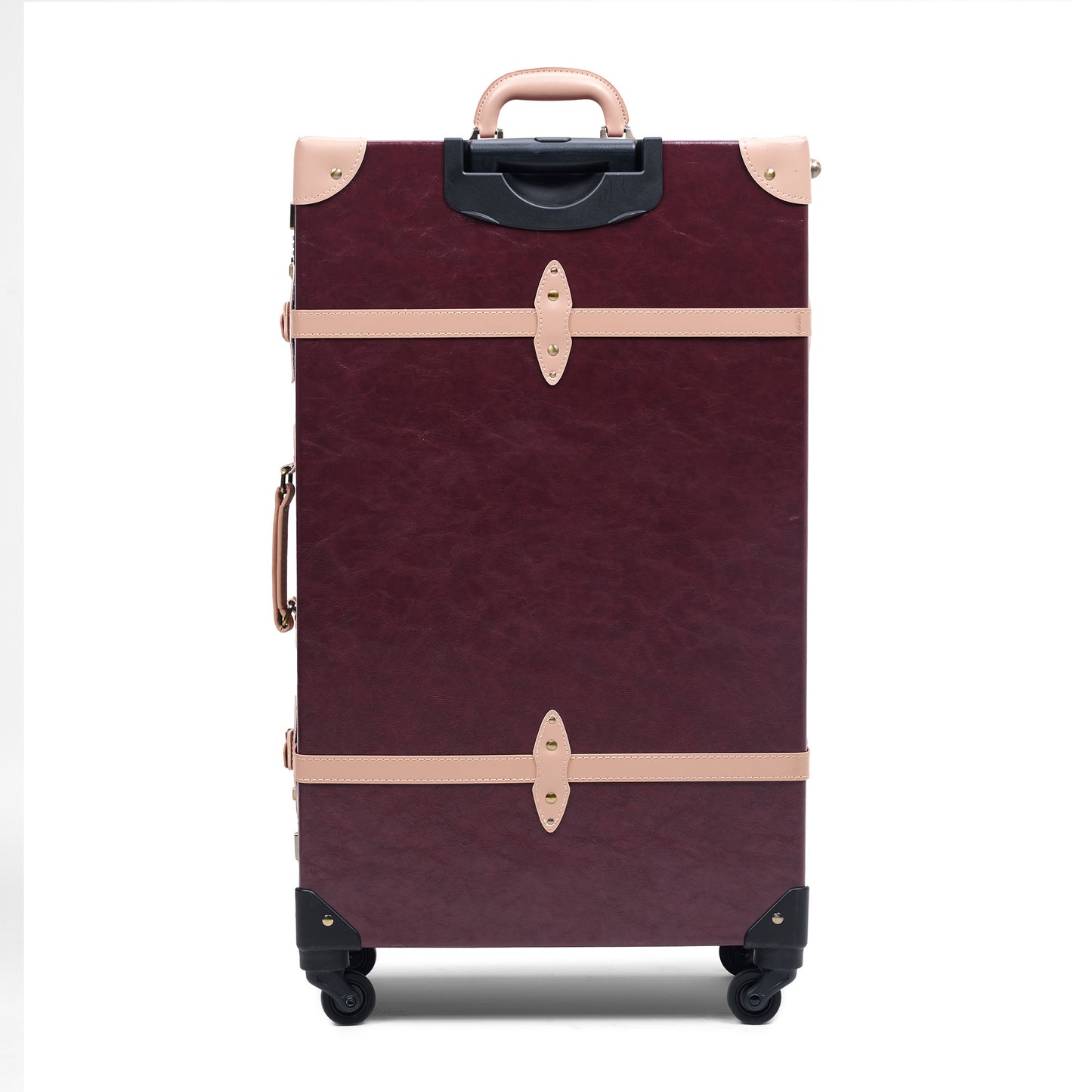 large 28 inch hard shell luggage trunk extended travel capacity design