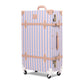 28"large hard shell luggage side view durable long travel structured build