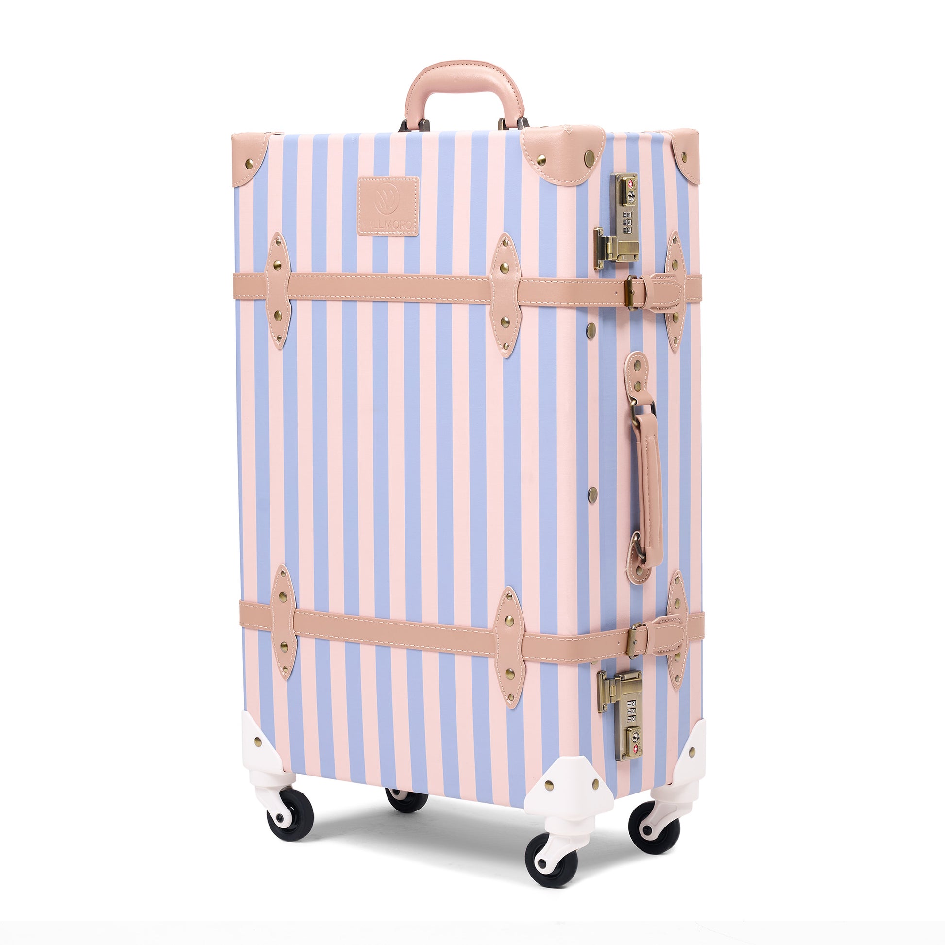 medium 24 inch hard shell luggage side profile durable travel build