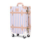20 inch carry on hard shell luggage side view durable structured build