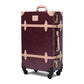 medium 24 inch hard shell luggage side profile durable travel build