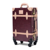 20 inch carry on hard shell luggage side view durable structured build