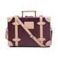 small hard shell luggage trunk 13 inch minimalist structured design