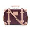small hard shell luggage trunk 13 inch minimalist structured design