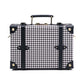 small hard shell luggage trunk 13 inch minimalist structured design
