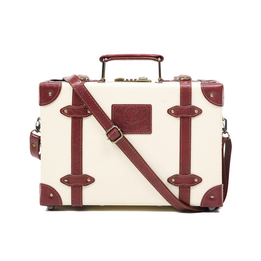 compact hard shell luggage keepsake 13 inch premium travel design