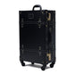 medium 24 inch hard shell luggage side profile durable travel build
