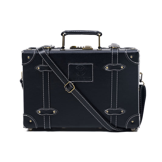 compact hard shell luggage keepsake 13 inch premium travel design