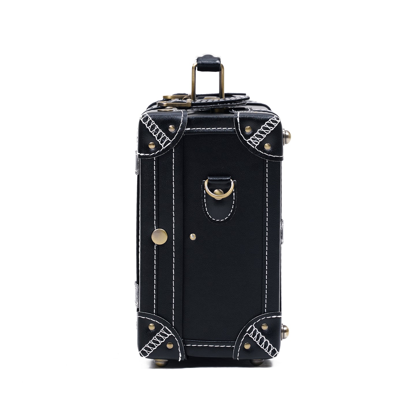 13" premium, handcrafted keepsake (handbag) side profile for modern travel