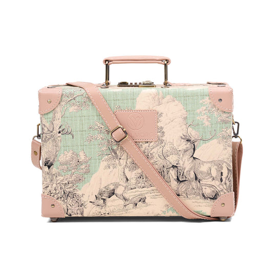 compact hard shell luggage keepsake 13 inch premium travel design