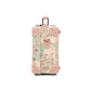 compact 13 inch hard shell luggage trunk side profile structured build
