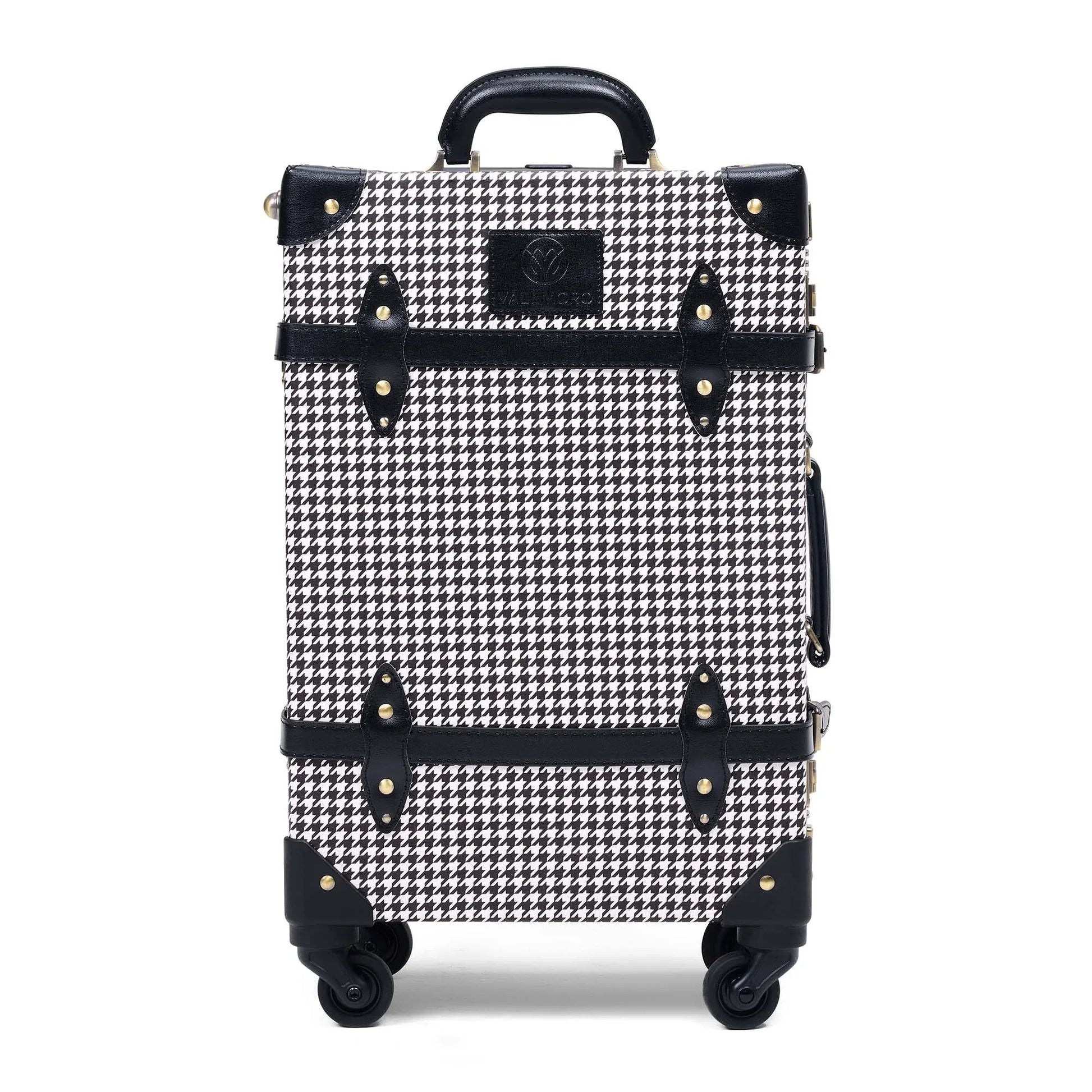 20 inch carry on hard shell luggage side view durable structured build
