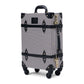 20 inch carry on hard shell luggage side view durable structured build
