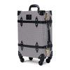20 inch carry on hard shell luggage side view durable structured build