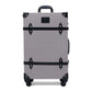 24 inch hard shell luggage trunk medium size structured design