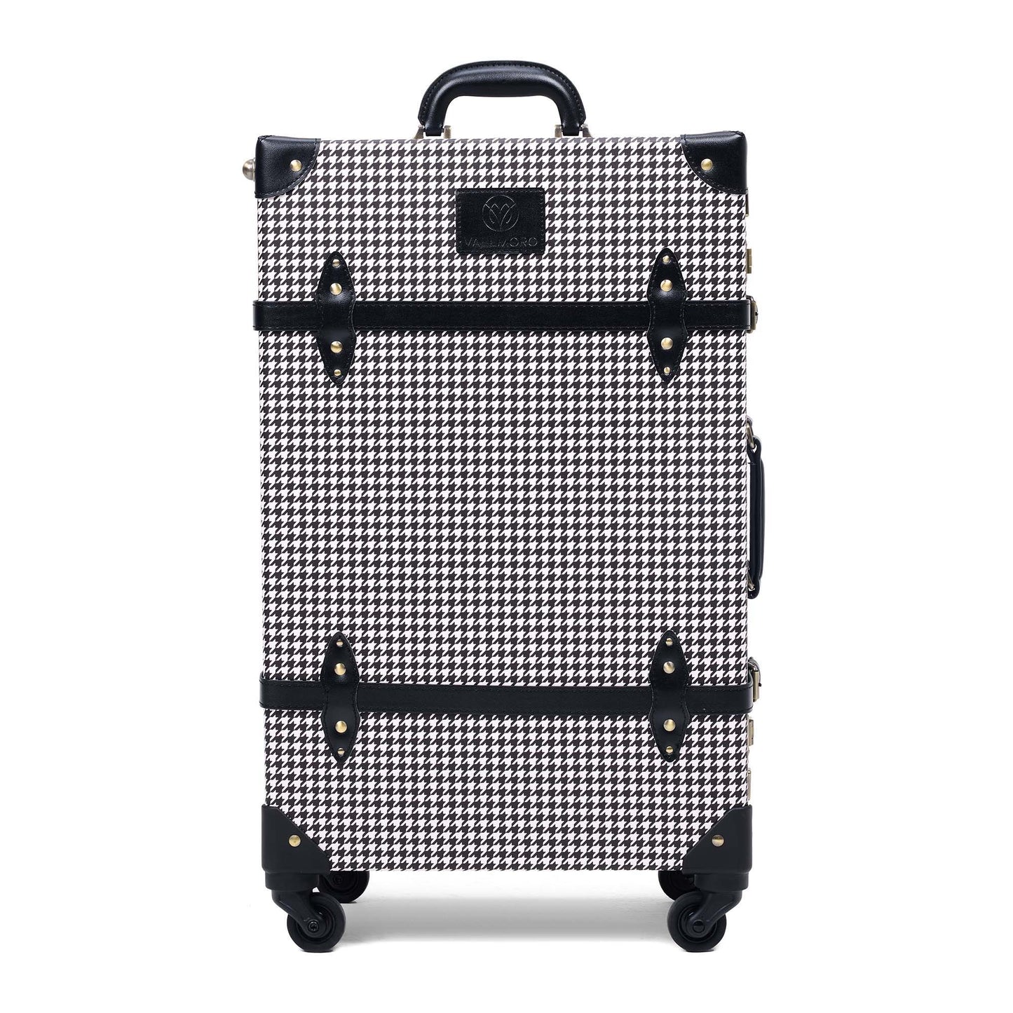 24 inch hard shell luggage trunk medium size structured design