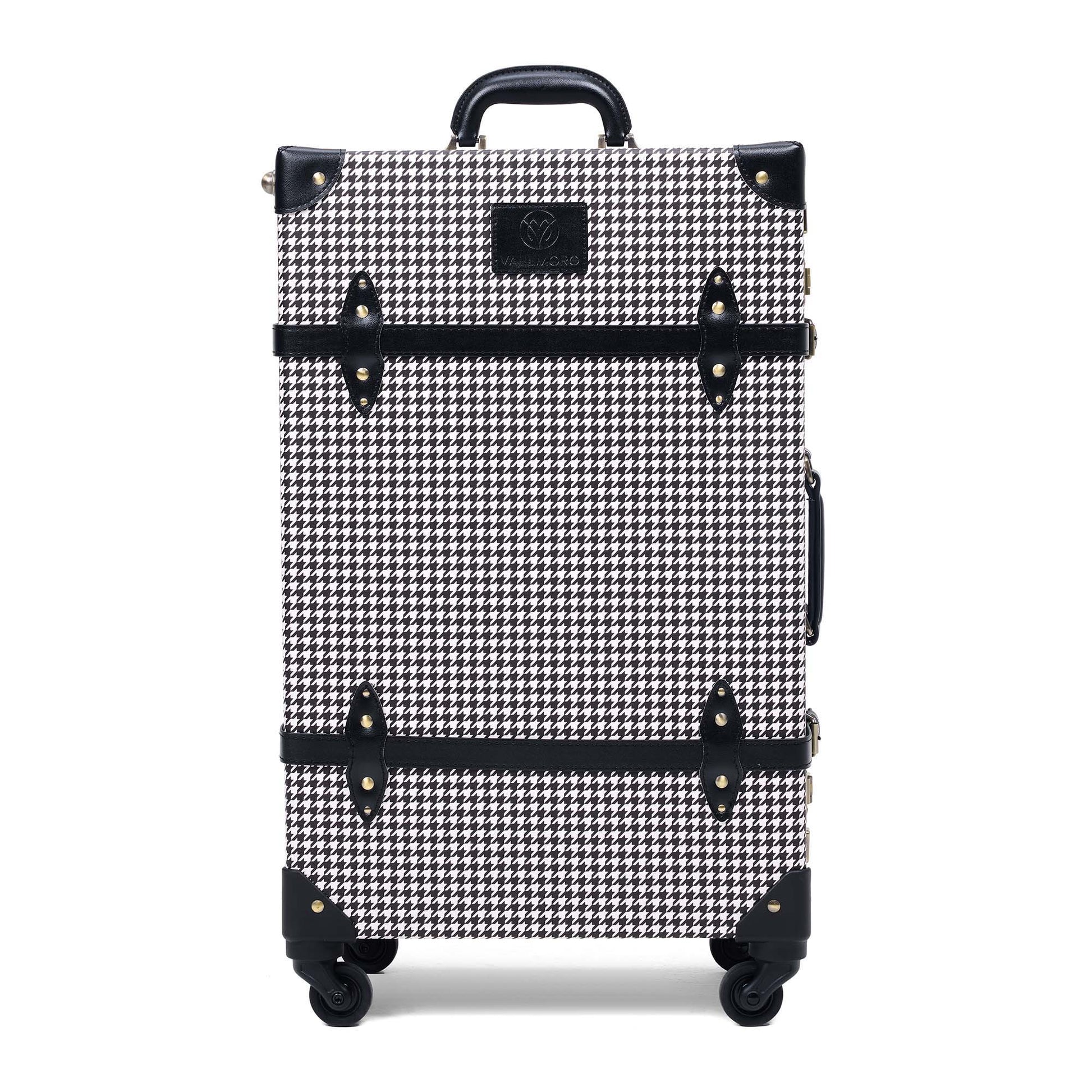 24 inch hard shell luggage trunk medium size structured design
