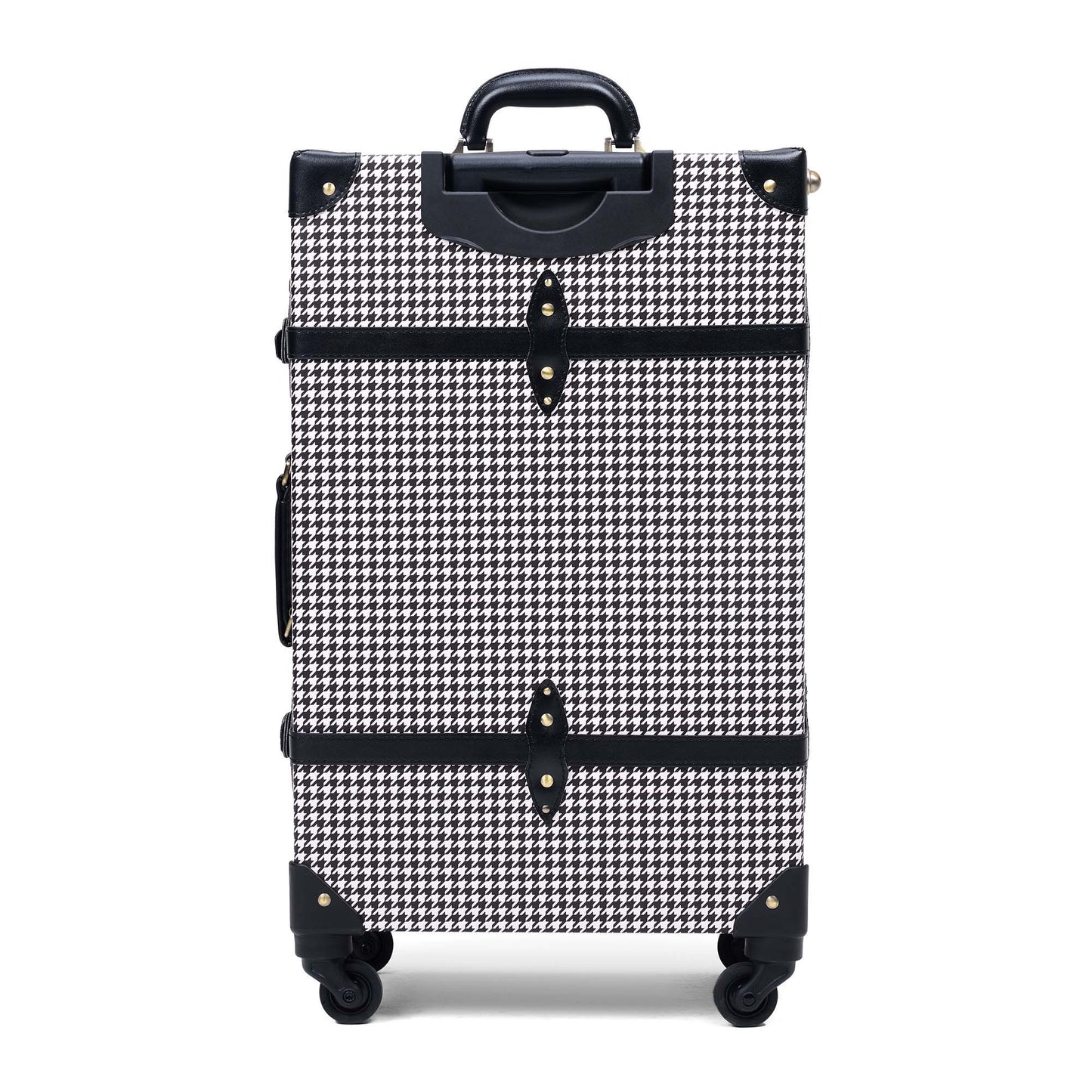 24 inch hard shell luggage trunk medium size structured design