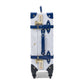 20 inch carry on hard shell luggage side view, premium structured build