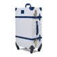 20 inch carry on hard shell luggage side view durable structured build